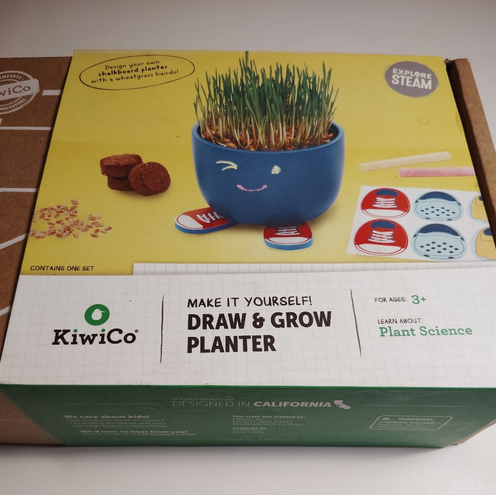 Kiwi Blue Learning Planter Toy